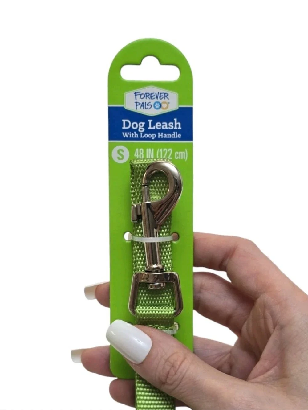 NEW Bundle of 2 Forever Pals Green Dog Leash Set Loop Handle Small 48